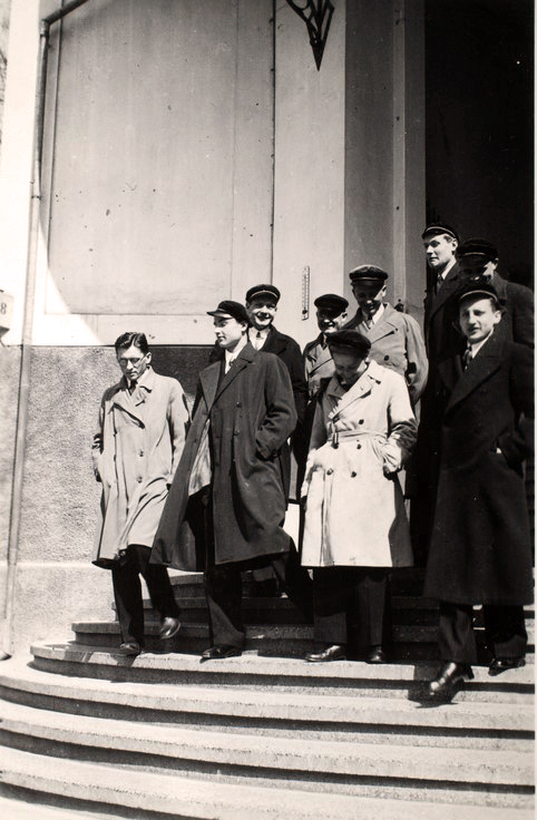 Vytauto Didžiojo universiteto studentai (1934). © ® Vytauto Didžiojo karo muziejus