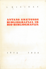 Antano Smetonos bibliografija ir bio-bibliografija (1935)