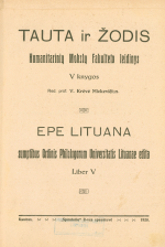 Prof. E. A. Volterio bibliografija (1928)