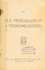 Z przeszłości i teraźniejszości (1920)