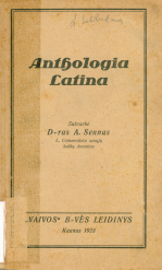 Anthologia latina (1923)