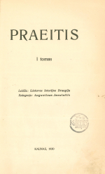 Bandymas pavesti lenkui... (1930)