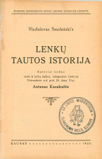 Lenkų tautos istorija (1925)