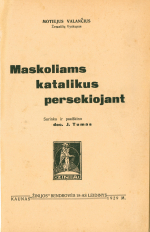 Maskoliams katalikus persekiojant (1929)