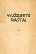 Vaižganto raštai. T. 19 (1933)