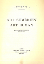 Art sumérien, art roman... (1934)