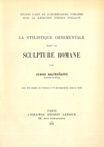 La stylistique ornementale... (1931)