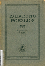 Iš Barono poėzijos (1924)