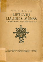 Lietuvių liaudies menas... (1930)