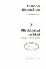 Rinktiniai raštai. T. 7 (2013)