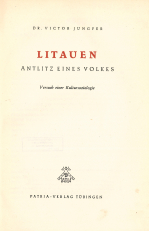 Litauen : Antlitz eines Volkes (1948)