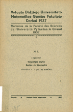 28 Trakų apskrities ežerų morfometrija (1937)