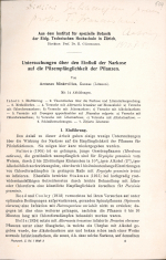 Untersuchungen über den Einfluß der Narkose... (1932)