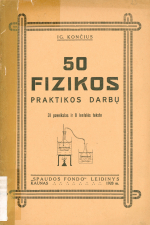 50 fizikos praktikos darbų (1928)