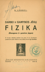 Darbo ir gamybos jėgų fizika (1929)