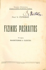 Fizikos paskaitos. VII skyrius : Magnetizmas ir elektra (1926)