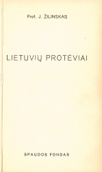 Lietuvių protėviai (1937)