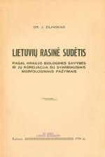 Lietuvių rasinė sudėtis (1930)