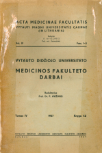 Senojo geležies periodo Lietuvos gyventojų kaukolių studija (1937)