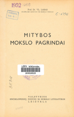 Mitybos mokslo pagrindai (1945)