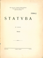 Statyba. T. 3 (1940)