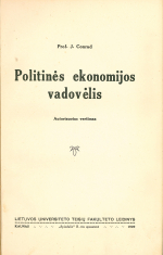 Politinės ekonomijos vadovėlis (1929)