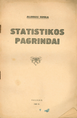 Statistikos pagrindai (1925)