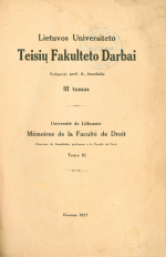 Reprezentacija ir mandatas (1926)