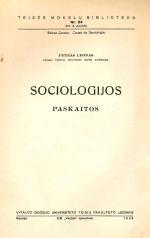 Sociologijos paskaitos (1939)