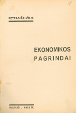 Ekonomikos pagrindai (1933)