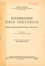 Kooperatinis ūkio sektorius (1936)