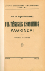 Politiškosios ekonomijos pagrindai (1923)