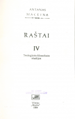 Raštai. T. 4 (1994)