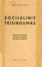 Socialinis teisingumas (1938)