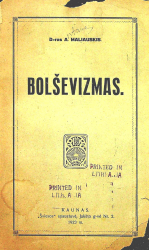 Bolševizmas (1922)