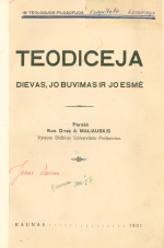 Teodicėja (1931)