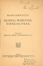 Marijampolės kunigų... (1924)