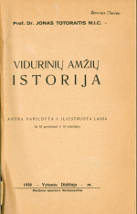 Vidurinių amžių istorija (1930)