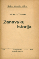 Zanavykų istorija (1929)