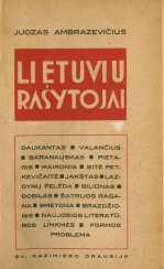 Lietuvių rašytojai (1938)