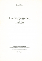 Die vergessenen Balten (1973)