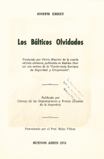 Los Bálticos olvidados (1974)