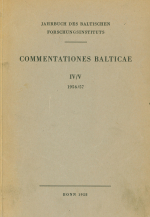 Earliest statistics of nationalities... (1958)