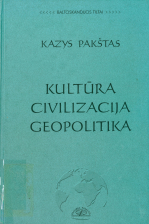 Kultūra. Civilizacija. Geopolitika (2003)