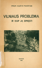 Vilniaus problema (1935)