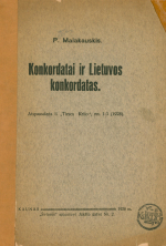 Konkordatai... (1928)