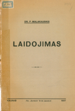 Laidojimas (1937)