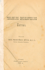 Teologijos enciklopedijos kursas (1925)