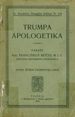 Trumpa apologetika (1923)