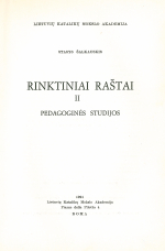 Rinktiniai raštai. T. 2 (1991)